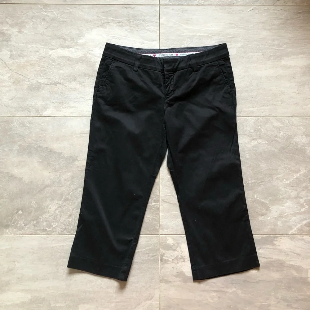 Black Juicy Capris - Picture 2 of 6